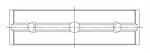 ACL Lexus V8 4.0L 1UZFE Standard Size Race Main Bearing Set