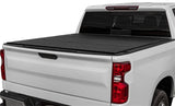 Access LOMAX Tri-Fold Cover Black Urethane Finish 07-20 Toyota Tundra - 5ft 6in Bed (w/ Deck Rail)