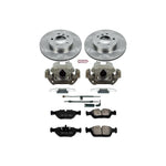 Power Stop 2000 BMW 323i Autospecialty Kit w/ Calipers - Front