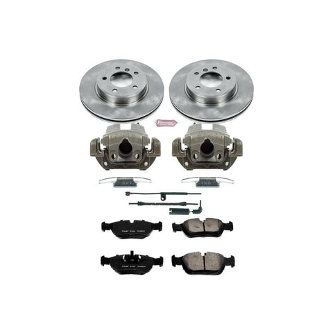 Power Stop 2000 BMW 323i Autospecialty Kit w/ Calipers - Front