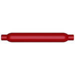 MagnaFlow Muffler Red Pack Series Glasspack 3.5in Rd 26in Body Length 2.25in/2.25in Inlet/Outlet