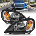 ANZO 1996-2013 Freightliner Columbia LED Crystal Headlights (Pair)