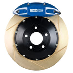 StopTech BBK 14-15 BMW M3 / M4 Rear Blue ST-40 Calipers 380x32 Zinc Slotted Rotors