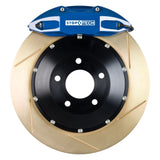 StopTech BBK 14-15 BMW M3 / M4 Rear Blue ST-40 Calipers 380x32 Zinc Slotted Rotors