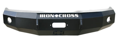 Iron Cross 15-19 Chevrolet Silverado 2500/3500 Heavy Duty Base Front Winch Bumper - Gloss Black