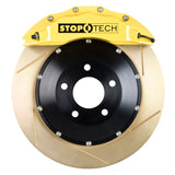 StopTech BBK 14-15 BMW M3 / M4 Front Yellow ST-60 Calipers 380x32 Zinc Slotted Rotors