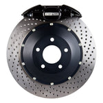 StopTech 89-95 Nissan Skyline GT-R R32 Rear BBK ST22 328x28 Drilled Rotors Black Calipers