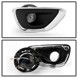 Spyder Jeep Grand Cherokee 2011-2014 OEM Fog Light W/Universal Switch- Clear FL-JGC2011-C