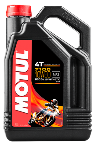 Motul 4L 7100 4-Stroke Engine Oil 10W60 4T