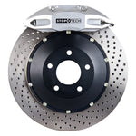 StopTech 14-15 BMW M3 / M4 Rear BBK w/ Silver ST-40 Calipers Drilled 380x32mm Rotors