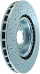 StopTech Select Sport 08-11 Mitsubishi Evo X Slotted and Drilled Left Front Rotor