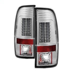 Spyder Ford F150 Styleside 97-03/F250 Version 2 LED Tail Lights Chrm ALT-YD-FF15097-LED-G2-C