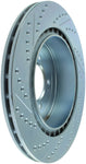 StopTech Select Sport 08-11 Mitsubishi Evo X Slotted and Drilled Left Rear Rotor