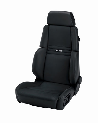Recaro Orthoped Driver Seat - Black Leather/Black Leather