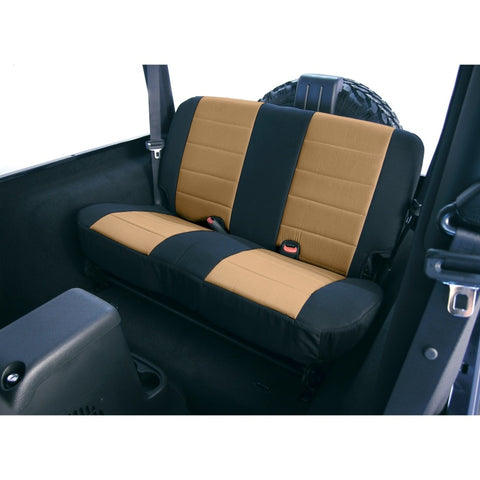 Rugged Ridge Fabric Rear Seat Covers 80-95 Jeep CJ / Jeep Wrangler