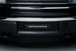 Putco 11-14 Ford F-150 - EcoBoost Bumper Grille Insert - Black SS Diamond w/ 10in Luminix Light Bar