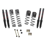 Skyjacker Diesel 1.5in Dual Rate Long Travel Sus Lift Kit w/ Black MAX Shocks - 2020 Jeep JL 4WD