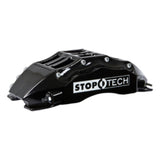 StopTech 02-06 Avalanche/99-05 Silverado Front BBK w/ Black ST-60 Calipers Drilled 380x32mm Rotors