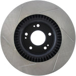 StopTech Power Slot 09-11 Hyundai Genesis 3.8L Sedan Front Left Slotted Rotor