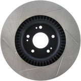 StopTech Power Slot 09-11 Hyundai Genesis 3.8L Sedan Front Left Slotted Rotor