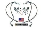 Superlift 05-07 Ford F-250/F-350 w/ 4-8in Lift Kit (Pair) Bullet Proof Brake Hoses