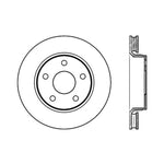 Stoptech 07-14 Jeep Wrangler Performance Front Cryo Brake Rotor