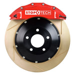 StopTech BBK 14-15 BMW M3 / M4 Front Red ST-60 Calipers 380x32 Zinc Slotted Rotors