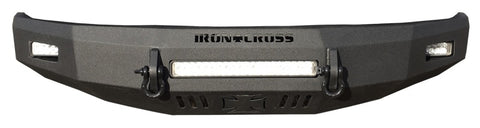 Iron Cross 15-19 Chevrolet Silverado 2500/3500 Low Profile Front Bumper - Matte Black