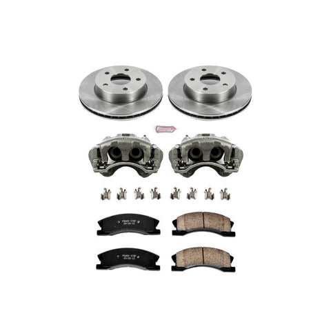 Power Stop 99-04 Jeep Grand Cherokee Autospecialty Kit w/ Calipers - Front