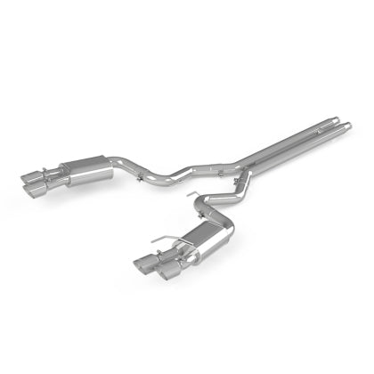 MBRP Armor Lite Cat-Back Exhaust; Street Version 18-23 Mustang GT w/o Active Exhaust