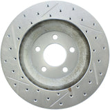 StopTech Select Sport 94-04 Ford Mustang Slotted and Drilled Front Rotor