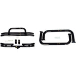 Rugged Ridge 3-In Tubular Bumper & Side Step Kit Black 76-83 CJ5