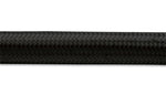 Vibrant -4 AN Black Nylon Braided Flex Hose (10 foot roll)