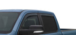 AVS 2020 Chevy/GMC 2500/3500 CrewCab Ventvisor In-Channel Front & Rear Window Deflectors 4pc - Smoke