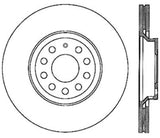 StopTech 09 VW Passat CC / 06-09 Passat Slotted & Drilled Right Rear Cryo Rotor