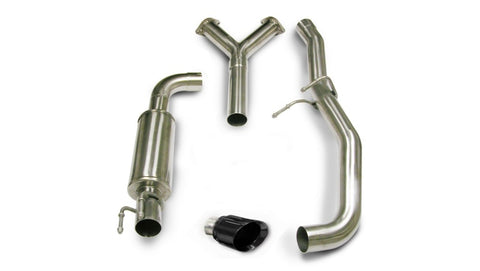 Corsa 04-04 Pontiac GTO 5.7L V8 3in Cat-Back Single Rear w Single 4in Black Pro-Series Tips