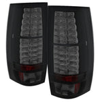 Spyder Chevy Suburban/GMC Yukon/Yukon Denali 07-14 LED Tail Lights Blk Smke ALT-YD-CSUB07-LED-BSM