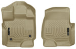 Husky Liners 15 Ford F-150 Super/Super Crew Cab WeatherBeater Tan Front Floor Liners