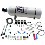 Nitrous Express Ford EFI Dual Stage Nitrous Kit (50-150HP x 2) w/15lb Bottle