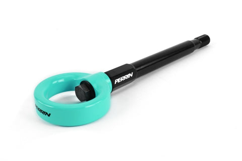 Perrin Subaru BRZ/FR-S/86 Tow Hook Kit (Rear) - Hyper Teal