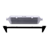 Mishimoto 15-19 Subaru STI Front-Mount Intercooler Kit w/ Black Crash Beam - Silver Core