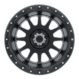 Method MR605 NV 20x10 -24mm Offset 5x5 71.5mm CB Matte Black Wheel