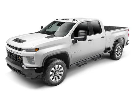 N-Fab Predator Pro 19-20 Chevy/GMC 1500 Double Cab - Cab Length - Tex. Black