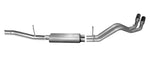 Gibson 15-18 Chevrolet Silverado 1500 LS 5.3L 3in/2.25in Cat-Back Dual Sport Exhaust - Aluminized