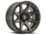 ICON Rebound 17x8.5 6x5.5 25mm Offset 5.75in BS 93.1mm Bore Bronze Wheel