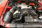 JLT 96-98 Ford Mustang SVT Cobra Black Textured Ram Air Intake Kit w/Red Filter