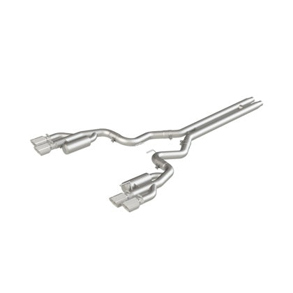 MBRP Armor Lite Cat-Back Exhaust; Race Version 18-23 Mustang GT w/o active exhaust
