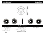 StopTech 08-09 Pontiac G8 Front CRYO-STOP Rotor
