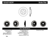 StopTech 08-09 Pontiac G8 Front CRYO-STOP Rotor