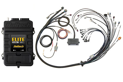 Haltech Ford Coyote 5.0 Elite 2500 T Terminated Harness ECU Kit w/OE Inj Connector/Late Cam Solenoid